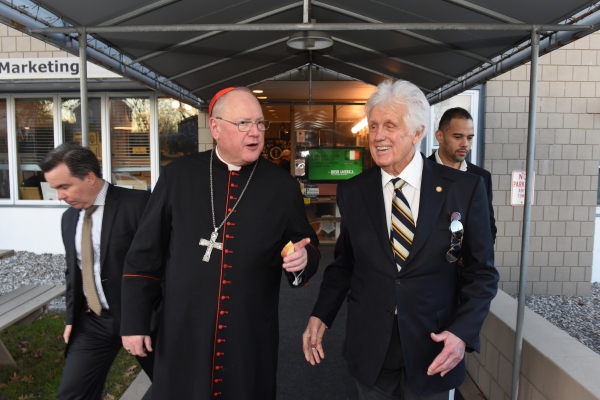 Cardinal Dolan Visits WVOX